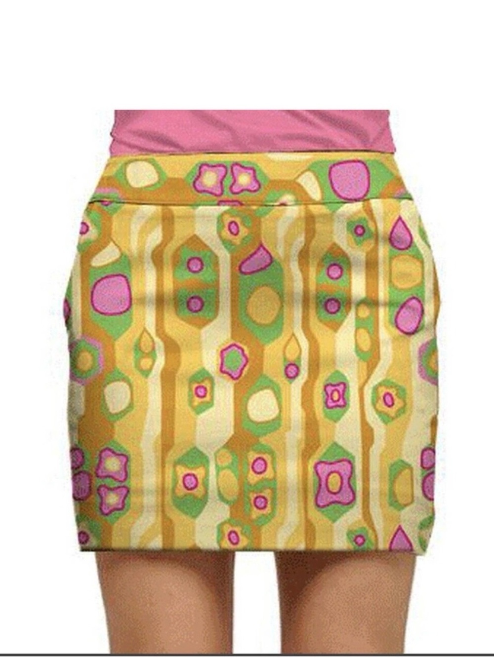 Loudmouth ladies 2 sock it to me colorful golf tennis pickleball cotton skort